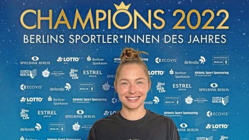 Gina Lückenkemper ist Berlins Sportlerin des Jahres