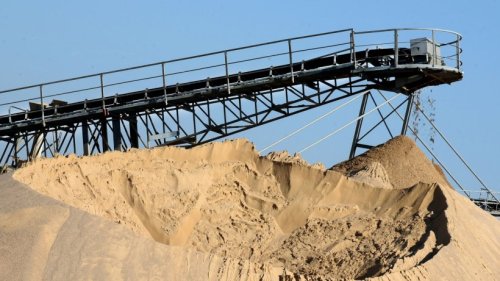 Baurohstoffe Kies und Sand bald wohl noch knapper und teurer