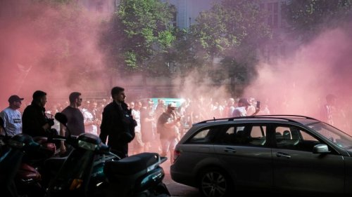 Großeinsatz der Berliner Polizei zum DFB-Pokalfinale