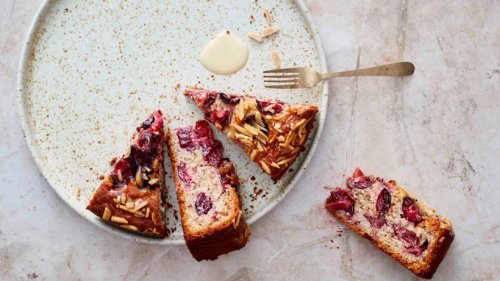 Einfacher Joghurt-Pflaumenkuchen