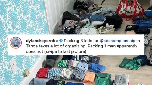 Dylan Dreyer hilariously nails the difference between Mom packing for vacation vs. Dad