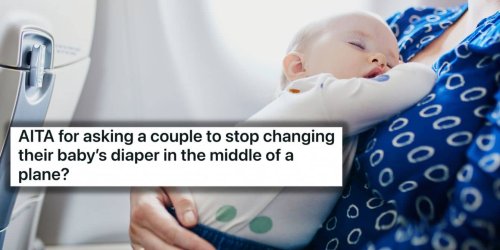 Parents changed their baby's 'extremely stinky' diaper on a plane and Reddit has THOUGHTS