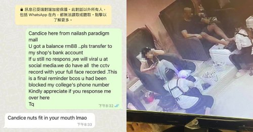 S'pore woman allegedly evades paying RM88 for pedicure service at JB nail salon