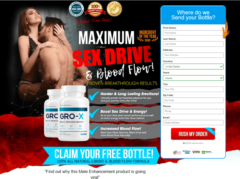 Gro X Male Enhancement Reviews | Is Safe and Effective?