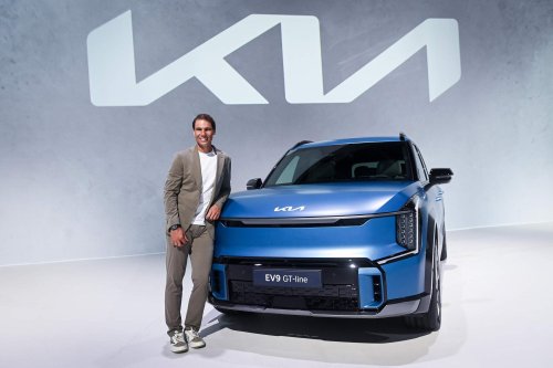Rafael Nadal und wir: Am Steuer des neuen Kia EV9