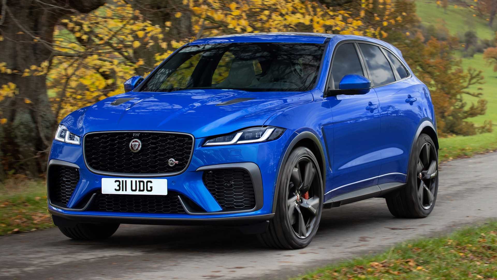 2021 Jaguar F-Pace SVR Debuts With Better Acceleration, Higher Top Speed