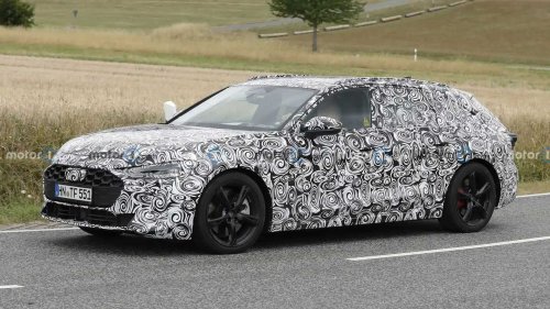 2024 Audi S4 Avant spied riding low with quad exhaust tips in full view ...