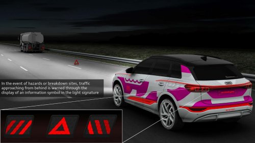 Audi’s New High-Tech Lights 'Talk' To Other Drivers