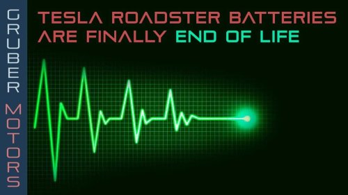 Tesla Roadster batteries are failing, revealing end of life symptoms