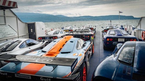 Ferry full of McLaren F1s is better than any car show
