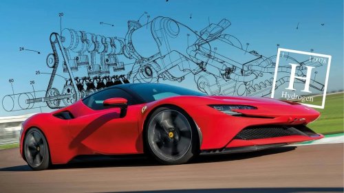 Ferrari veut construire un six cylindres en ligne inversé, à hydrogène