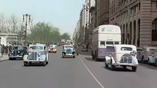Restored 1930s New York City Video Shows Glamorous Cars Of The Era