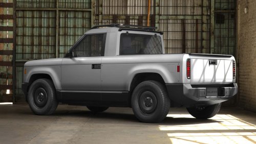 Yes, The Slate Truck Can Haul Plywood Sheets