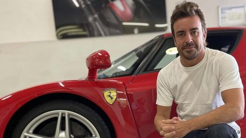 Fernando Alonso met en vente une Ferrari Enzo exceptionnelle