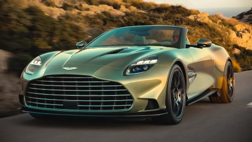 Aston Martin Vanquish Volante, le luxe sans toit à 344 km/h