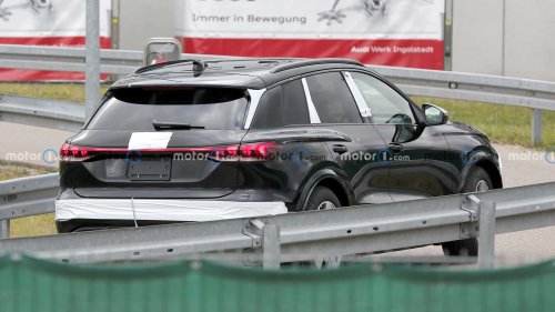 Here’s the Audi Q6 E-Tron electric SUV without any camouflage