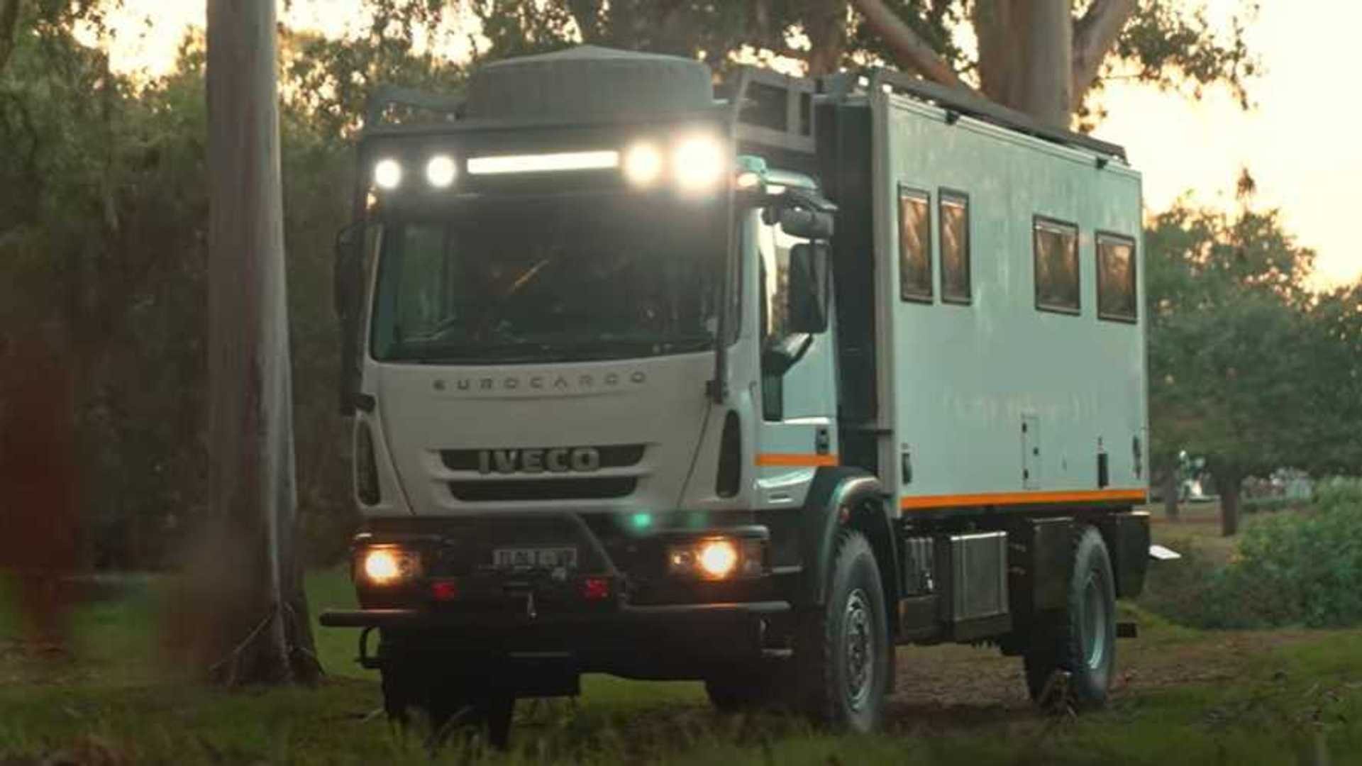 Iveco overlander vehicle has everything you need and it’ll take you anywhere