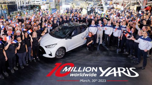 La 10 millionième Toyota Yaris est sortie de l'usine de Valenciennes