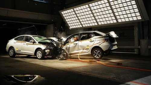 Crash Test Of Entry-Level Hyundai Sedans Shows Drastic Differences Between Markets