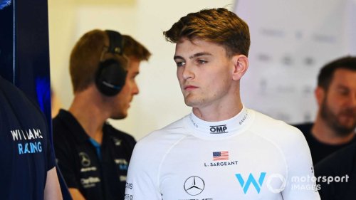 Sargeant picks permanent race number for rookie F1 season