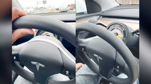Tesla Model Y steering wheel falls off while driving, one week after delivery