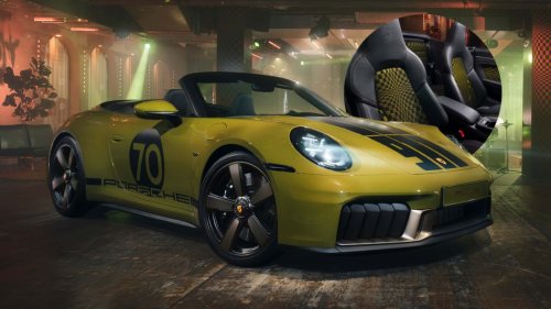La Porsche 911 "Spirit 70" fait revivre les sièges "Pasha"