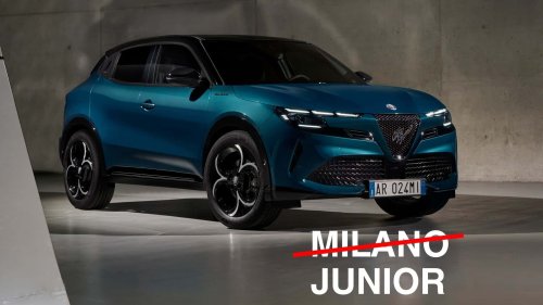 Alfa Romeo Milano Now Named ‘Junior’ Because Of Italian Law Protecting Cheese