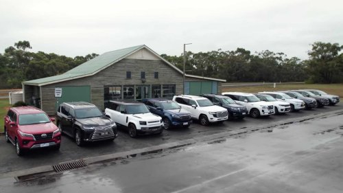 12 Three-Row SUVs Drag Race Before Surprise Guest Arrives To Take The Win