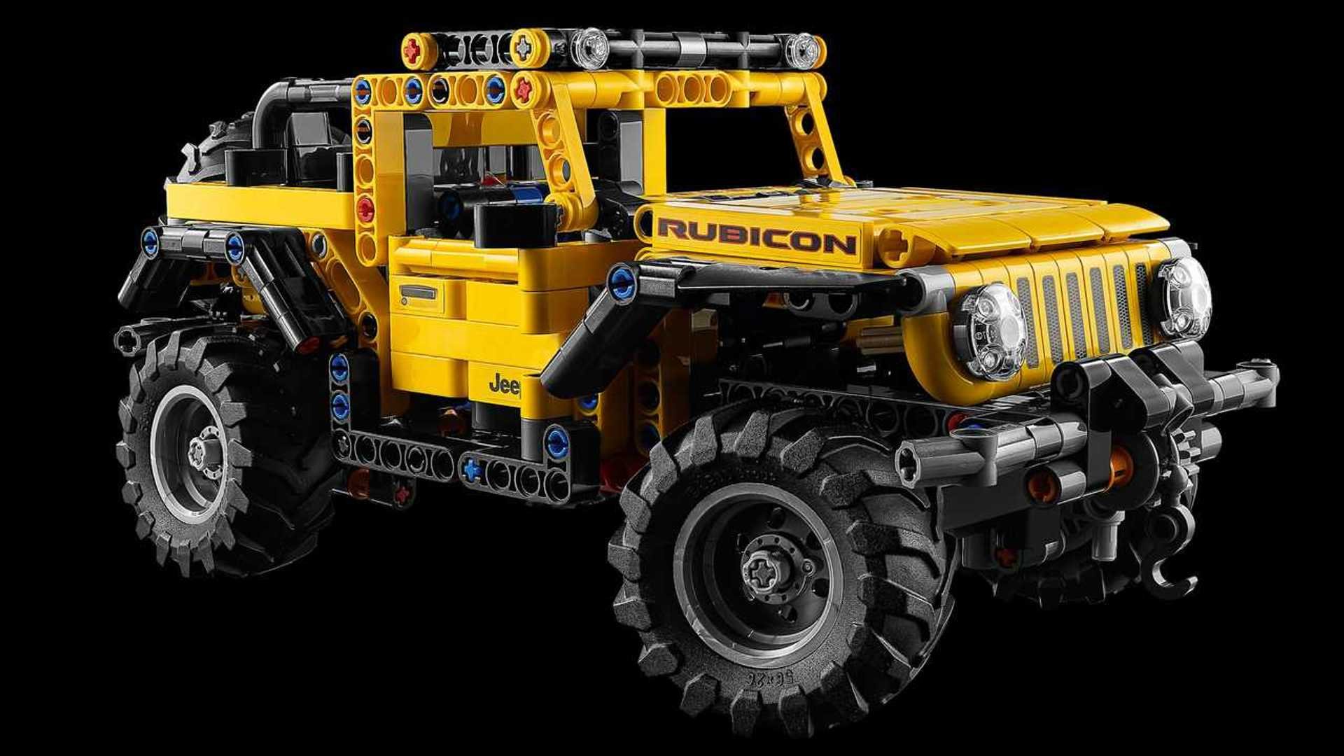 Lego Debuts Jeep Wrangler Rubicon Kit For Off-Roading Around Your Home