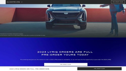 2023 Cadillac Lyriq Sold Out, 70% Of Buyers Are New To The Brand