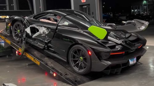 McLaren Senna Suffers Extensive Door And Wheel Damage In Crash Flipboard