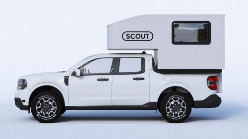 New Truck Camper Fits Ford Maverick And Mid-Sized Pickups, Starts at $16,500