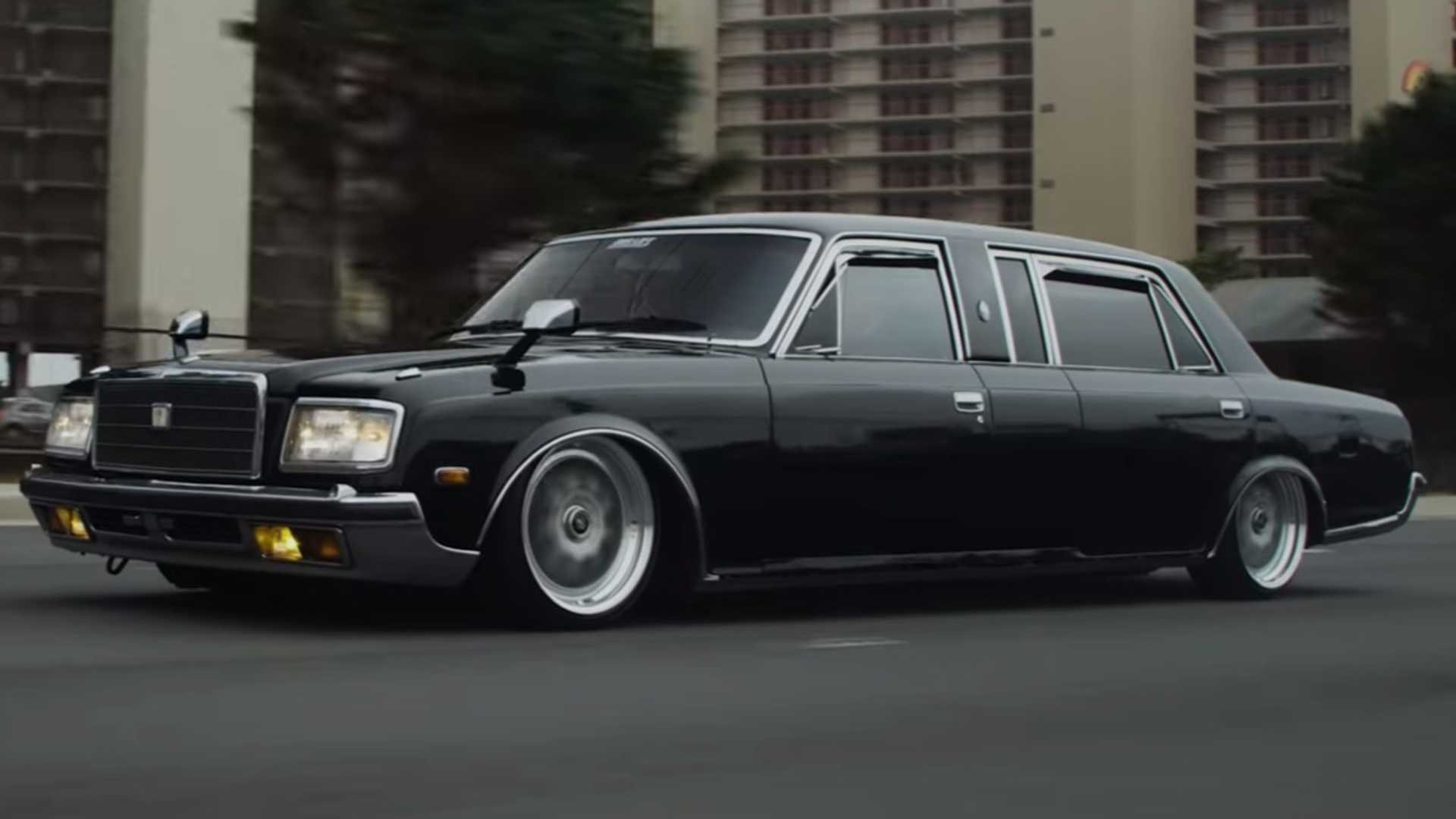 Rare Toyota Century Long Wheelbase Riding Low Looks All Mobbed Up