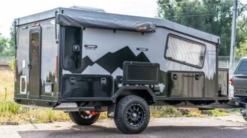 Eos-12 Off-Road Camper Trailer Features Big Bed In Small Package