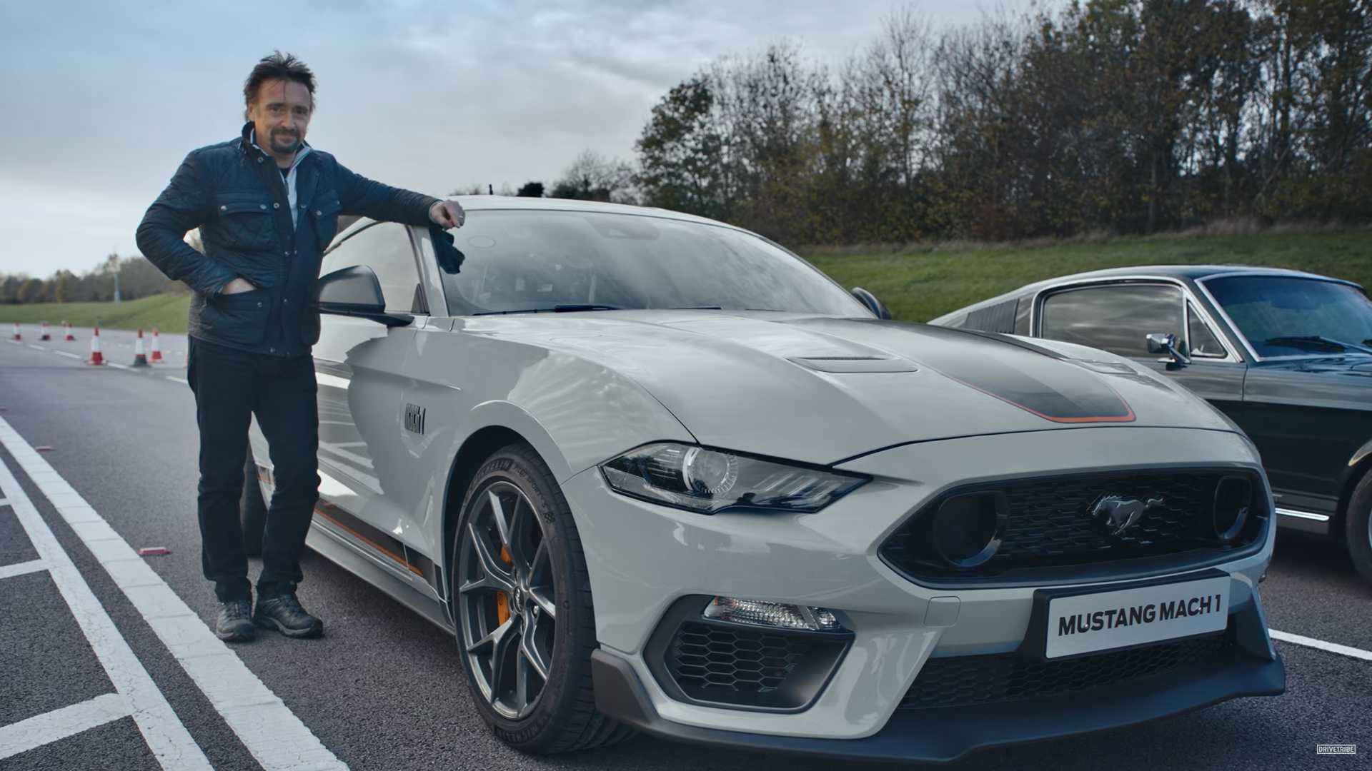 See Richard Hammond Test Drive The New Ford Mustang Mach 1