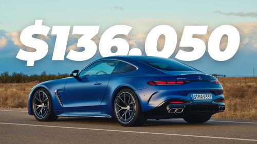 The 2024 Mercedes-AMG GT Starts at $136,050
