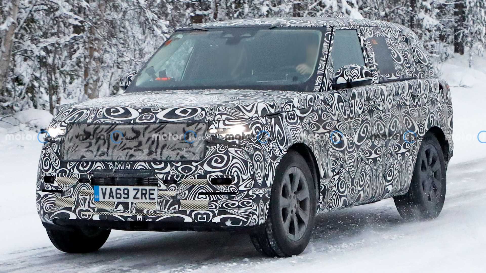 2022 Range Rover Spied Testing In Sweden's Winter Wonderland