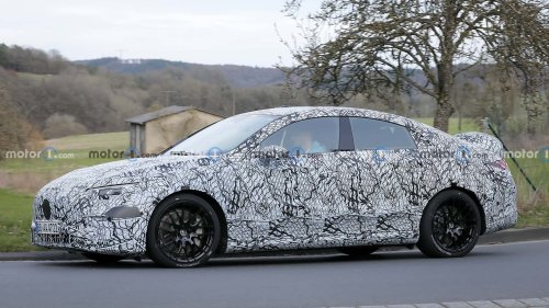 Mercedes-AMG CLA (2025) shows off its obscure ducktail rear end