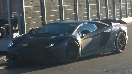 Vidéo : la remplaçante de la Lamborghini Aventador de nouveau repérée
