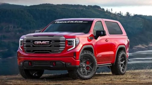 Tuner Teases Two-Door GMC SUV With Removable Roof Panel