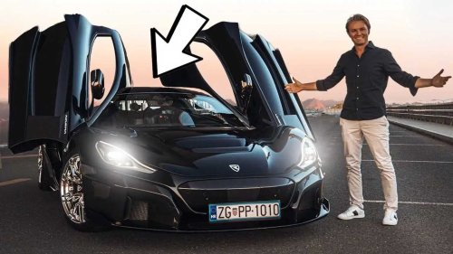 Nico Rosberg Takes Mate Rimac For A Drive In The First Production Nevera