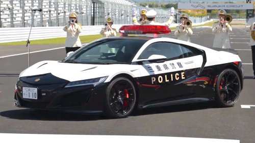 You Won't Be Able to Outrun Japan's Latest Cop Car