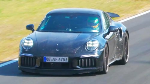 La Porsche 911 Turbo 2026 poursuit ses tests pratiquement sans camouflage
