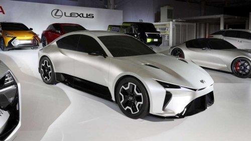 Lexus is not giving up on saloons as demand is still important