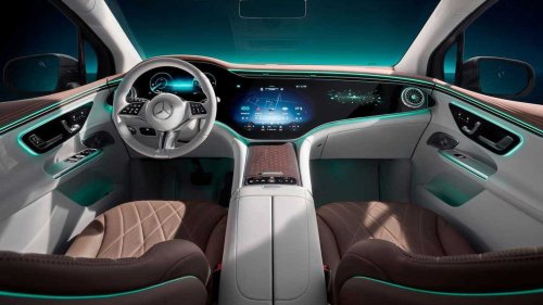 2023 Mercedes EQE SUV Interior Previewed Ahead Of October Debut
