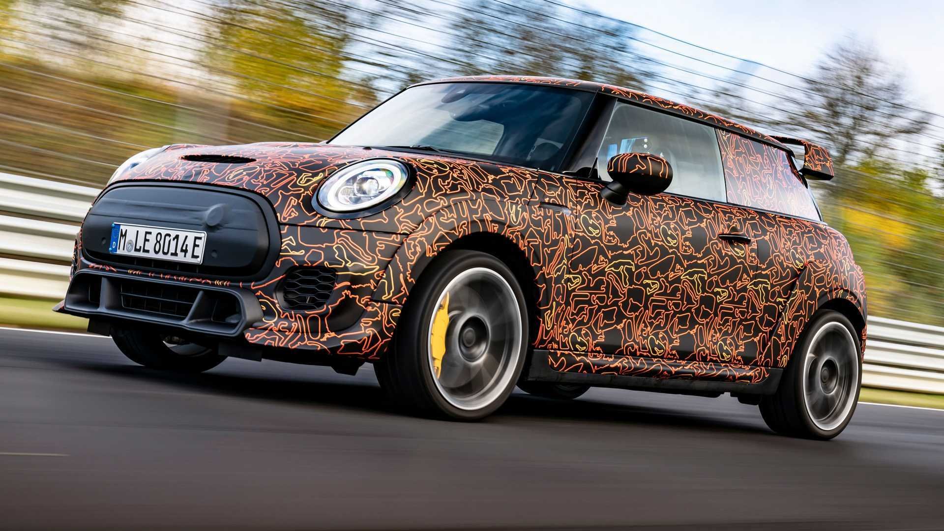 Mini John Cooper Works Electric teased as the silent hot hatch