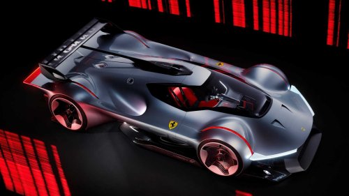 Ferrari Vision Gran Turismo revealed with twin-turbo V6 making over 1,000 bhp