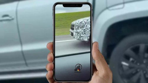 Volkswagen Amarok 2025 mostra frente de Saveiro em novo flagra
