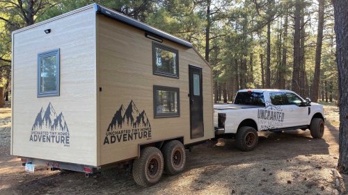 Tiny Home Company Builds Cool Camper Trailer With Bunk Beds Inside