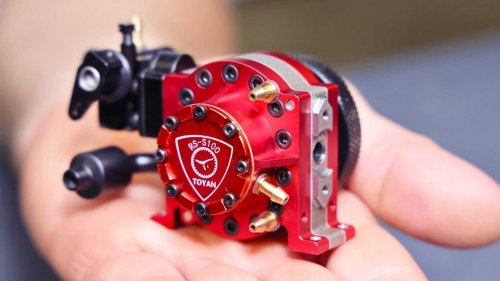 Tiny Rotary Engine Spinning At 30,000 RPM Sounds Insane